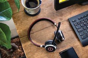 Jabra Evolve 65 SE stereo trådlöst headset