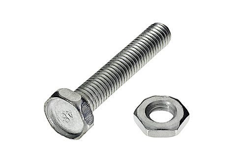 Bult och mutter M8 x 49 mm