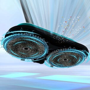 Bosch Unlimited 7 ProHygienic Aqua dammsugare med mopp