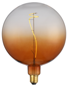 Northlight Globe LED dekorpære E27 Amber