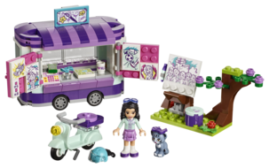 LEGO Friends 41332, Emman taidekoju