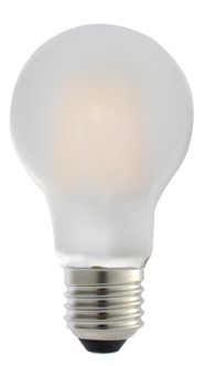 Dimbar LED-pære, E27 7,8 W, varmhvit