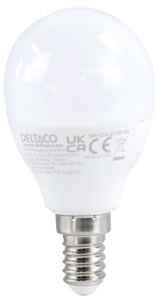 Deltaco Smart LED-lamppu E14 5,5 W himmennettävä, SH-CHLE14P45