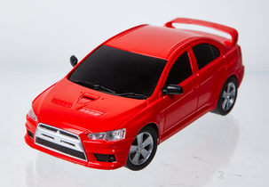 Radiostyrd bil och helikopter