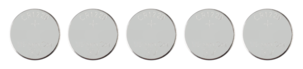 CR1220 litiumbatteri 3 V, 5-pakning