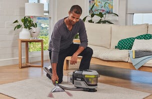 Ryobi Swift Clean möbel-, mattvätt 18 V, med batteri