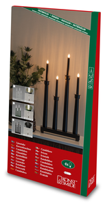 Konstsmide adventsstake 4 lys