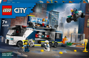 LEGO City Polisens mobila laboratoriebil 60418, från 7 år