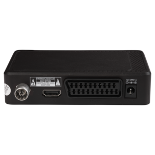 Denver DTB-148 digital-tv mottagare med HDTV-stöd