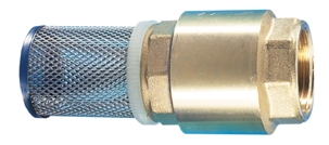 Bottenventil med backventil inv. 