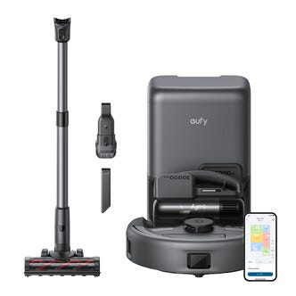 Eufy E20 3-i-1 robotstøvsuger, mopp, håndstøvsuger