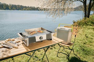 Severin Senoa DigitalBoost bærbar elektrisk grill, 3000 W