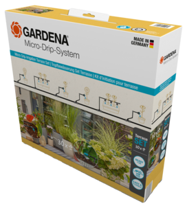Gardena Micro-Drip Kastelujärjestelmä terassi, parveke, 30 kasville