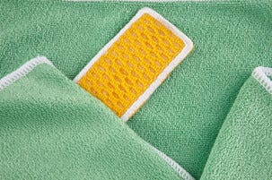 Städduk med skrubbetikett Smart Microfiber