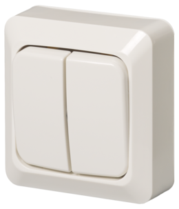 ABB Jussi Pinta-asennettava kruunukytkin IP44 1065A4