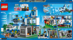 LEGO City Polisstation 60316, från 6 år