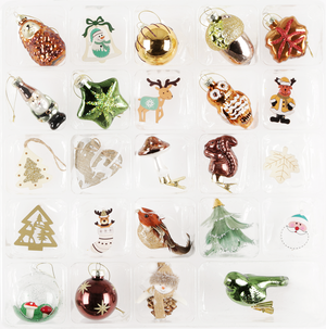 Adventskalender snømann