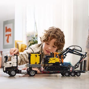 LEGO Technic Volvo FMX lastebil og EC230 elektrisk gravemaskin 42175, fra 10 år