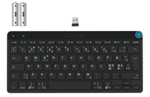 JLab Go Combo Pack, trådlöst tangentbord och mus