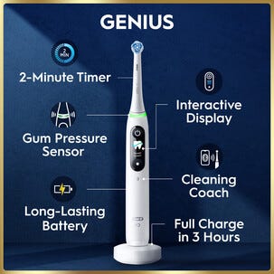 Oral-B iO9 elektrisk tannbørste, 7 børstemodi