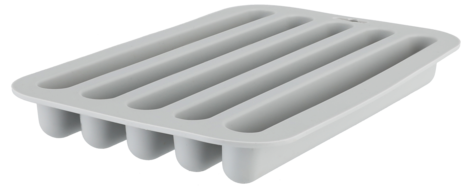 Jääpalamuotti silikonia, 5 puikkoa, noin 20 cm