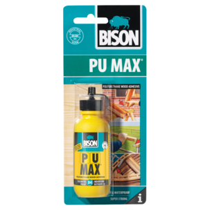 Bison PU Max D4 trelim utendørs, brun, 75 g