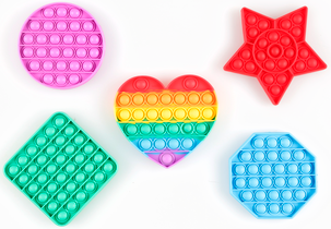 Pop It Fidget Toy aktivitetsleksak