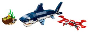 LEGO Creator 3-in-1 Syvänmeren olennot 31088, yli 7-vuotiaille