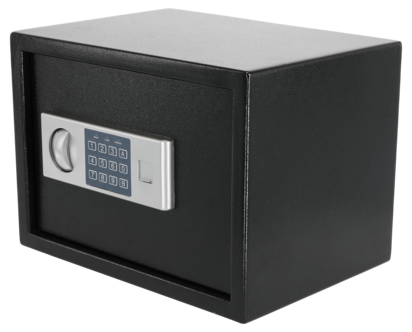 Kassaskåp, säkerhetsskåp med kodlås, 16 liter