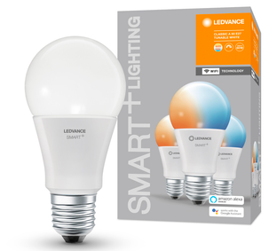 Ledvance Smart+ WiFi dimbar LED E27 9 W, 3-pack