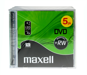 DVD RW, 4.7 GB