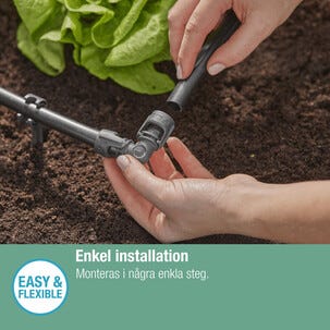 Gardena Micro-Drip bevattning för pallkragar, 35 plantor