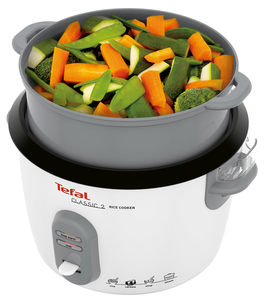 Tefal liten riskoker, 1,8 liter, hvit RK101115