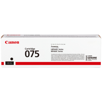 Canon 075 toner original, svart