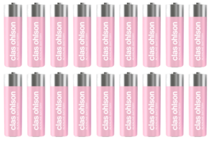 Alkalisk AA/LR6-batteri, 18-pack