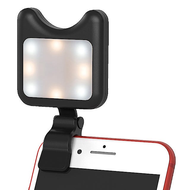 Selfielampe LED Clas Ohlson