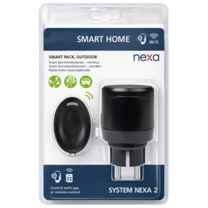 Nexa WPO-01 Smart Plug med fjärrkontroll, utomhus