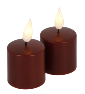 Extra blockljus mini LED 2-pack laddningsbart, Northlight