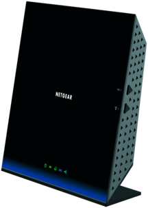 Trådlös router med ADSL-modem, Netgear N1200AC