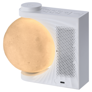 Väckarklocka Moon digital med Wake-up Light