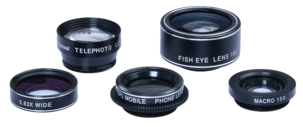 Linser til mobilkamera, 5-i-1