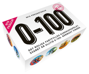 MIG Mini frågespel 0-100