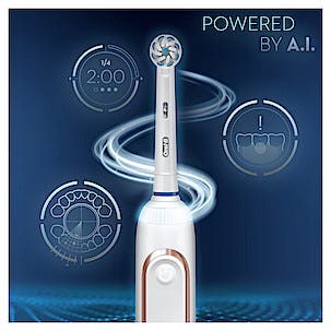 Sähköhammasharja Oral-B Genius X 20200S, Rose Gold