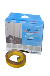 Dusjlist transparent Stokvis Tapes, 2 meter