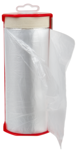 Suojamuovi teipillä, rulla 2,7 x 17 m