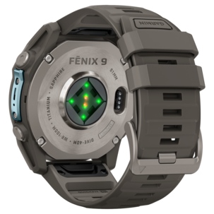 Garmin fēnix 9 äventyrsklocka, stengrå titan