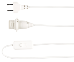 Lamphållare med lampsladd E14