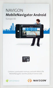 Navigon MobileNavigator Android GPS-mjukvara