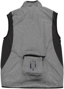 Refleksvest grå, S–XXL, Clas Ohlson