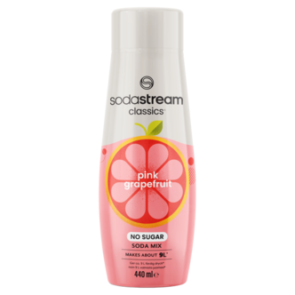 Sodastream Pink Grapefruit No Sugar 440 ml